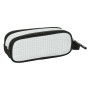 Portatodo Doble Real Madrid C.F. Blanco Gris 21 x 8 x 6 cm | Tienda24 Tienda24.eu