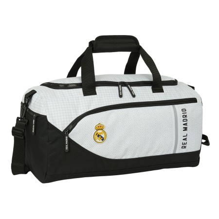 Bolsa de Deporte Real Madrid C.F. 24/25 Blanco Gris 50 x 25 x 25 cm | Tienda24 Tienda24.eu