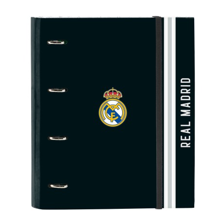 Ringbuch Real Madrid C.F. Weiß Grau 27 x 32 x 3.5 cm | Tienda24 Tienda24.eu