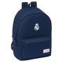 Laptop Backpack Real Madrid C.F. Navy Blue 31 x 44 x 18 cm | Tienda24 Tienda24.eu