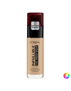 Base de Maquilhagem Fluida Infaillible 24H L'Oreal Make Up (30 ml) (30 m) (30 ml) de L'Oreal Make Up, Bases - Ref: S0573158, ...