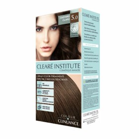 Dauerhafte Creme-Coloration Clearé Institute Colour Clinuance Nº 5.0-castaño claro von Clearé Institute, Farben - Ref: S05106...