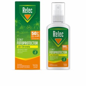 Protetor Solar Corporal em Spray Relec 2 em 1 Citronela 100 ml Spf 50 de Relec, Filtros solares - Ref: S05110043, Preço: 18,9...