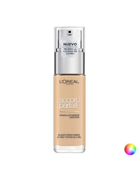 Base de Maquilhagem Fluida Accord Parfait L'Oreal Make Up (30 ml) (30 ml) | Tienda24 Tienda24.eu