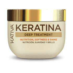 Nourishing Hair Mask Kativa Keratine 300 g by Kativa, Deep Conditioners & Treatments - Ref: S05113279, Price: 9,72 €, Discoun...