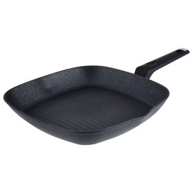 Grelha Grill Vaello Retangular Cinzento Ferro Fundido (27 x 21 cm) | Tienda24 Tienda24.eu