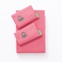 Jeu de draps Benetton Rose 4 Pièces | Tienda24 Tienda24.eu