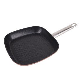 Grill pan Quttin Infinity Red 28,5 x 47 x 6 cm (6 Units) | Tienda24 Tienda24.eu