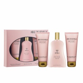 Women's Perfume Set Aire Sevilla Rose 3 Pieces by Aire Sevilla, Sets - Ref: S05125030, Price: 20,01 €, Discount: %