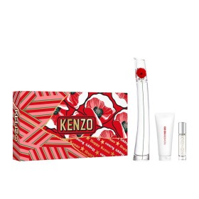 Women's Perfume Set Kenzo Flower by Kenzo 3 Pieces by Kenzo, Sets - Ref: S05127290, Price: 92,26 €, Discount: %