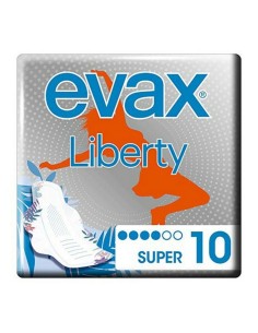 Compresses avec Ailes pour la Nuit Evax Cottonlike (18 uds) | Tienda24 Tienda24.eu