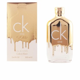 Women's Perfume Calvin Klein Ck One Gold EDT 100 ml by Calvin Klein, Eau de Toilette - Ref: M0120847, Price: 31,25 €, Discoun...