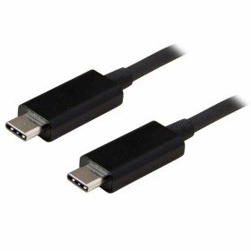 USB Cable Startech USB3SEXT2MBK Black | Tienda24 Tienda24.eu