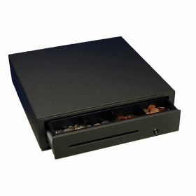 Cajón Portamonedas iggual IRON-30B Negro Negro/Azul | Tienda24 Tienda24.eu