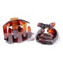 Clip Inca Pinza Concha Francesa Brown | Tienda24 - Global Online Shop Tienda24.eu