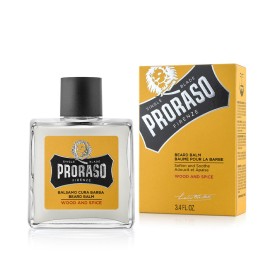 Bálsamo para a Barba Yellow Proraso Wood And Spice 100 ml de Proraso, Bálsamos - Ref: S0584898, Preço: 8,85 €, Desconto: %