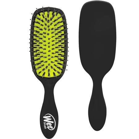 Brosse Démêlante The Wet Brush Noir Amplificateur de brillance de The Wet Brush, Brosses - Réf : M0121126, Prix : 8,94 €, Rem...