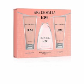 Cofanetto Profumo Donna Aire Sevilla Love (3 pcs) di Aire Sevilla, Set - Rif: S0594058, Prezzo: 16,86 €, Sconto: %