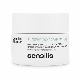 Anti-Aging-Tagescreme Sensilis Supreme Spf 15 50 ml von Sensilis, Feuchtigkeitscremes - Ref: S0597561, Preis: 43,26 €, Rabatt: %