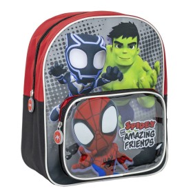 Cartable Spidey Rouge 25 x 3 x 12 cm de Spidey, Sacs à dos enfant - Réf : S0740259, Prix : 9,17 €, Remise : %