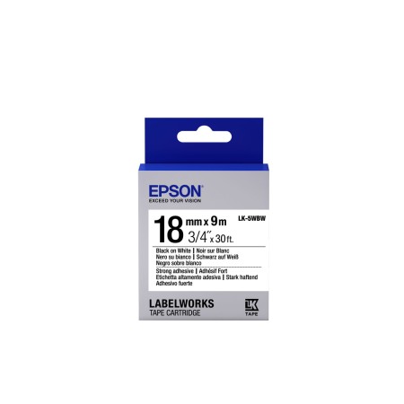 Etiquetas para Impresora Epson C53S655012 Negro Blanco/Negro Negro/Blanco | Tienda24 Tienda24.eu