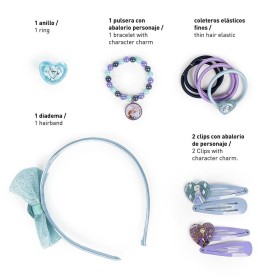 Assortiment pour cheveux Barbie Rainbow Tie 15,5 x 10,5 x 2,5 cm Cheveux avec Mèches Multicouleur | Tienda24 - Global Online Shop Tienda24.eu