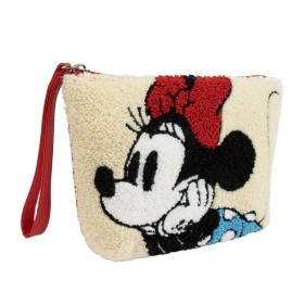 Necessaire da Viaggio Minnie Mouse Rosa 100 % poliestere 22 x 14 x 6 cm di Minnie Mouse, Beauty Case da viaggio - Rif: S07414...