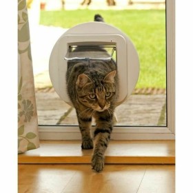 Cat Flap Ferplast Swing Grey 22,5 x 5,5 x 5 cm | Tienda24 - Global Online Shop Tienda24.eu