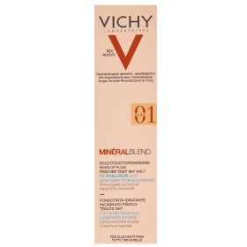 Base de Maquilhagem Fluida Vichy Mineralblend Nº 01 Clay 30 ml de Vichy, Bases - Ref: M0122011, Preço: 25,69 €, Desconto: %