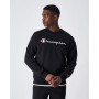 Sweat sans capuche homme Champion CREWNECK SWEATSHIRT 220254 NBK Noir | Tienda24 - Global Online Shop Tienda24.eu