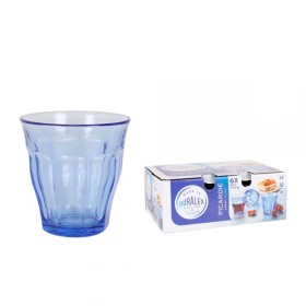 Set of glasses Duralex Picardie 220 ml (6 Units) by Duralex, Tumblers - Ref: S2209871, Price: 8,25 €, Discount: %