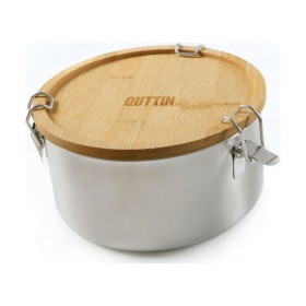 Lunchbox Quttin Edelstahl (1,59 L) (17 x 9 cm) von Quttin, Lagerung von Lebensmitteln - Ref: S2212446, Preis: 4,66 €, Rabatt: %