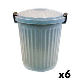 Seau à déchets avec pédale Plastiken Blanc PVC | Tienda24 - Global Online Shop Tienda24.eu