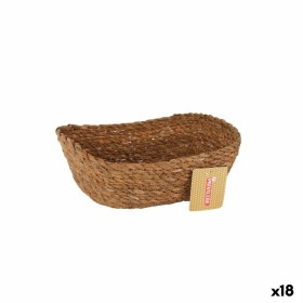 Cesta Multiusos Privilege vime Ø 21,5 x 21,5 x 9 cm (16 Unidades) | Tienda24 - Global Online Shop Tienda24.eu