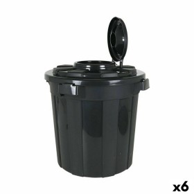 Caixote do lixo Kitchen Move URBAN Preto noir 30 L | Tienda24 - Global Online Shop Tienda24.eu