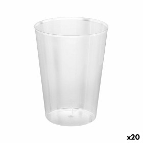 Set de Vasos Algon Con Tapa Desechables Café Cartón 6 Piezas 250 ml (20 Unidades) | Tienda24 - Global Online Shop Tienda24.eu