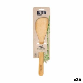 Espátula de Cozinha Quttin Castanho Reta Bambu 30 x 6,2 x 0,8 cm (36 Unidades) | Tienda24 - Global Online Shop Tienda24.eu