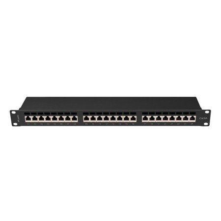 UTP starres Netzwerkkabel der Kategorie 6 Lanberg PPSA-1024-B Schwarz | Tienda24 Tienda24.eu