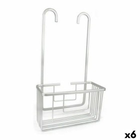 Rangement de douche Confortime Alluma Aluminium Argenté 25 x 12,5 x 44,5 cm (6 Unités) de Confortime, Accessoires de douche -...