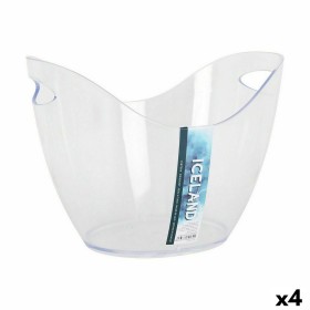 Ice Bucket Iceland With handles 8 L (4 Units) by Iceland, Ice buckets and tongs - Ref: S2232541, Price: 45,76 €, Discount: %