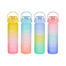 Bottle with Lid and Straw Bewinner Multicolour 800 ml by Bewinner, Canteens & Water Bottles - Ref: S2234120, Price: 3,25 €, D...