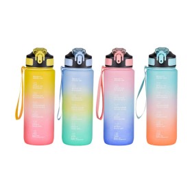 Bottle with Lid and Straw Bewinner Multicolour 600 ml by Bewinner, Canteens & Water Bottles - Ref: S2234122, Price: 2,98 €, D...