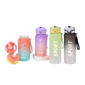 Bottle with Lid and Straw Bewinner Multicolour 800 ml by Bewinner, Canteens & Water Bottles - Ref: S2234130, Price: 6,47 €, D...