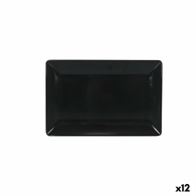 Snack tray La Mediterránea Dark grey 30 x 20 x 2,5 cm (12 Units) by La Mediterránea, Plates and dishes - Ref: S2234274, Price...