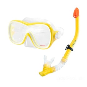 Maschera da Snorkel Intex Wave Rider Azzurro | Tienda24 - Global Online Shop Tienda24.eu