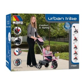 Triciclo Urban Trike Moltó 17201 98 cm Cor de Rosa (98 cm) de Moltó, Triciclos - Ref: S2405093, Preço: 61,13 €, Desconto: %