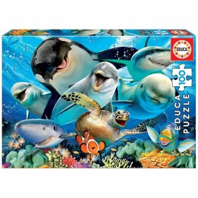 Puzzle Educa Selfie Under the Sea (100 pcs) by Educa, Jigsaws - Ref: S2407471, Price: 7,26 €, Discount: %