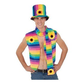 Costune accessories My Other Me Multicolour Rainbow S 59 cm 155 x 10 cm Hat Scarf by My Other Me, Sets & Kits - Ref: S2420127...