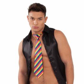 Tie My Other Me Multicolour Rainbow (42 cm) by My Other Me, Ties and cummerbunds - Ref: S2420143, Price: 6,17 €, Discount: %