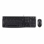 Teclado y Ratón Logitech MK120 Negro Alemán QWERTZ de Logitech, Packs de teclado y ratón - Ref: M0200192, Precio: 21,19 €, De...